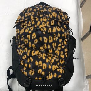 The North Face Women's Borealis Backpack Leopard Print EUC.